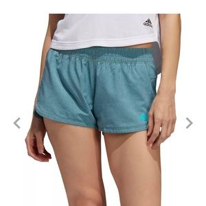 adidas Women's Pacer Belted Woven Printed Shorts